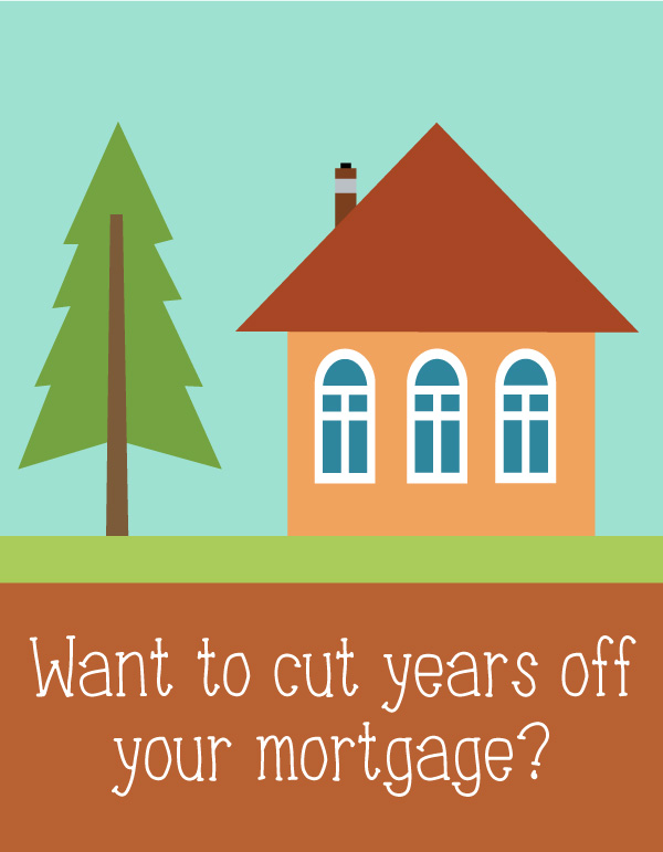 want to cut years off your mortgage?